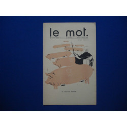 LE MOT. N°9- 1re Année. Samedi 6 fév. 1915