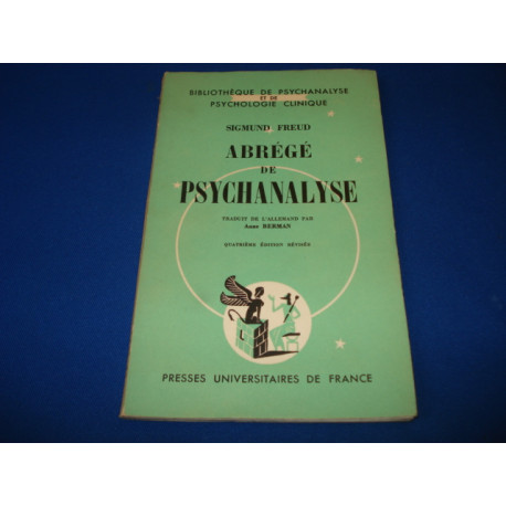 Abrégé de Psychanalyse