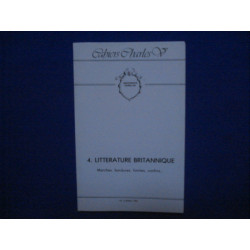 CAHIERS Charles V. Littérature Britannique. N°4