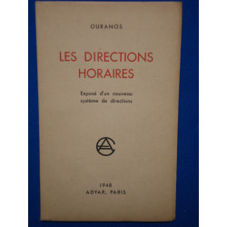 Les directions horaires . Exposé d'un nouveau système de...