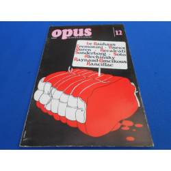 REVUE. OPUS International. N°12. LE BAUHAUS. CREMONINI. VISEUX....