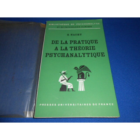 De la pratique a la théorie psychanalytique