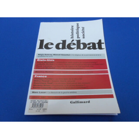 [REVUE]. LE DEBAT. Numéro 127. Nov. Dec