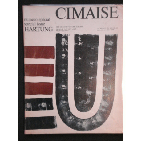 Cimaise. Numéro spécial Hartung. N°119-120-121 sept. à déc. 1974