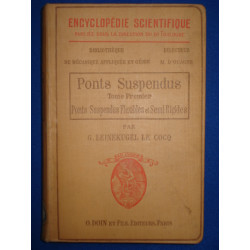 Ponts Suspendus Tome I. Ponts Suspendus Flexibles et Semi-Rigides