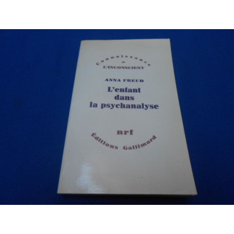 L'enfant dans la psychanalyse