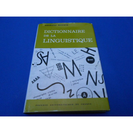 Dictionnaire de la linguistique