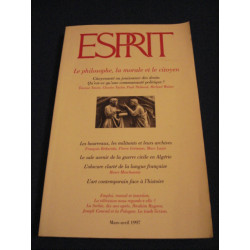 Esprit. Le Philosophe la Morale et le Citoyen. N° 230-231