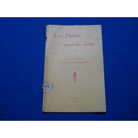 Lou Païsan nouvèu riche