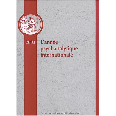 Année psychanalytique internationale 2003