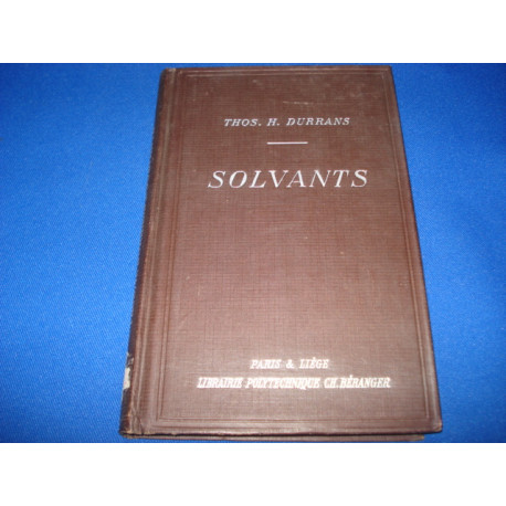 Solvants