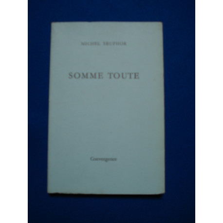 SOMME TOUTE. EO. (envoi)