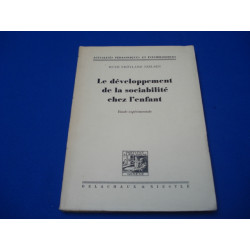 Le développement de la sociabilité chez l'enfant : Étude expérimentale