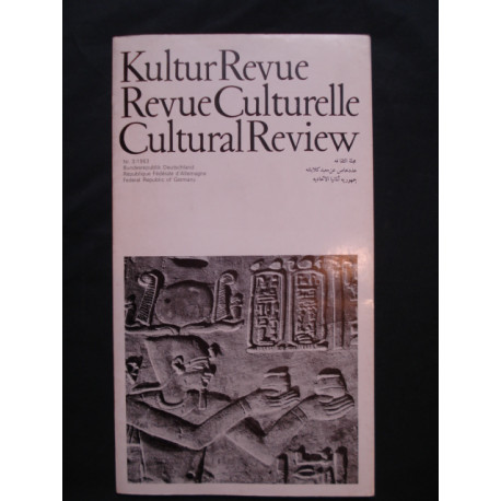 Kultur Revue, Revue Culturelle, Cultural Review N° 3