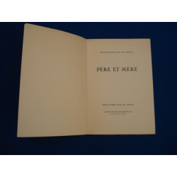 Père et Mère - Petit livre d'or du foyer -