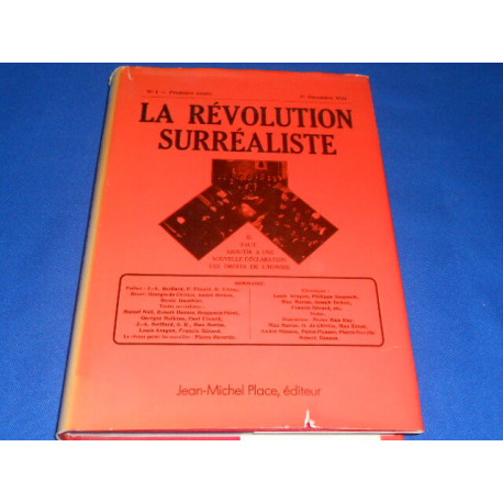 La revolution surréaliste du n° 1 ( 1924 ) au n° 12 (1929 )